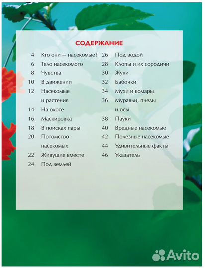 Книга 17334 Насекомые. Детская энциклопедия