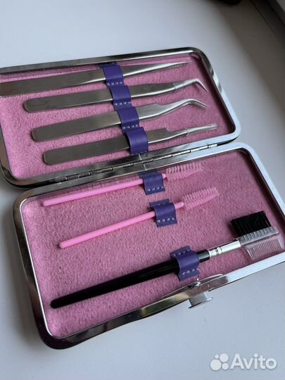 Пинцет для наращивания ресниц