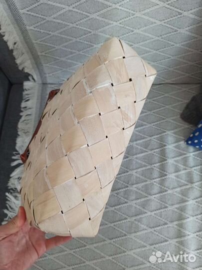 Корзина плетеная для цветов