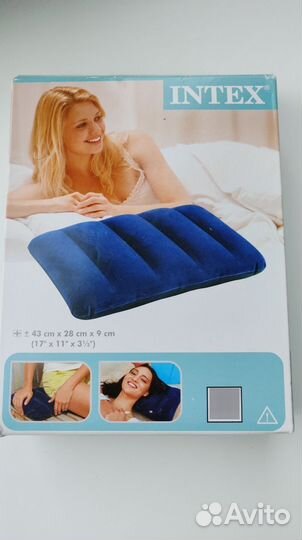 Надувная подушка для путешествий