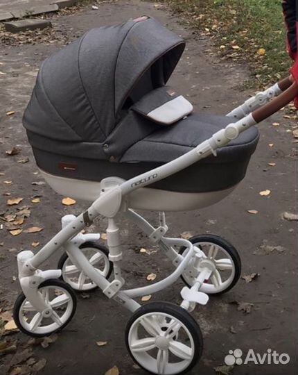 Коляска 2 в 1 Riko naturo