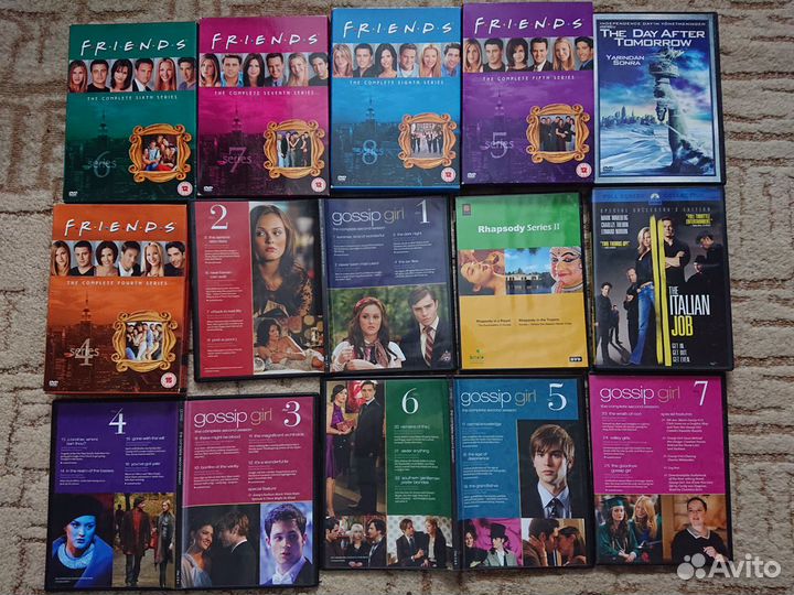 Боксы, книжки, полиграфия от лицензионных DVD