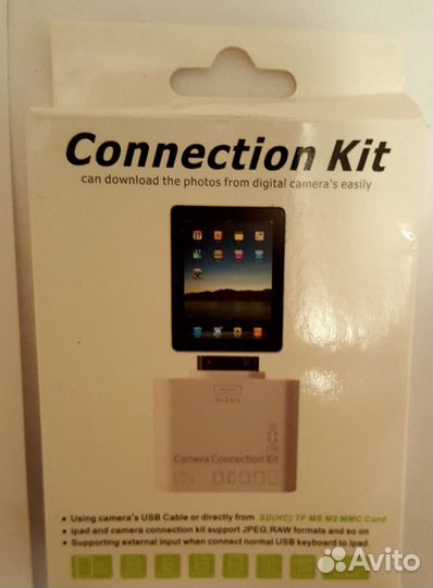 Картридер для iPad и samsung galaxy Tab 5 в 1