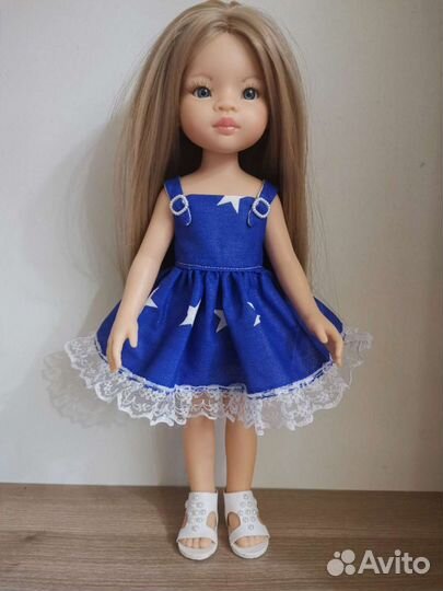 Платье на куклу Паола Рейна 32-33 см