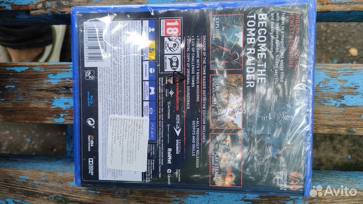 Игра Shadow of the tomb raider ps4