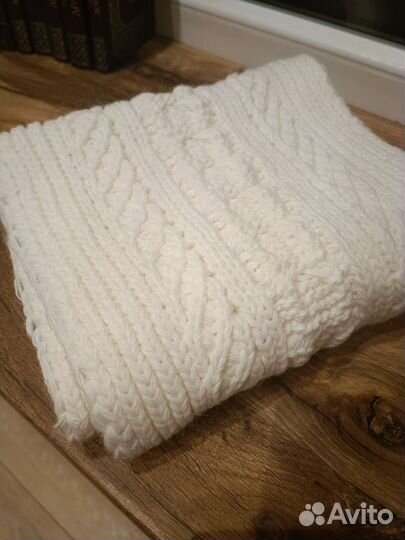 Тëплый вязаный шарф