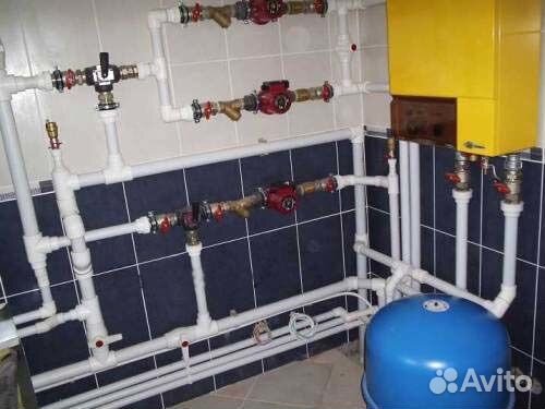 Монтаж сантехники, отделочные работы, кафель