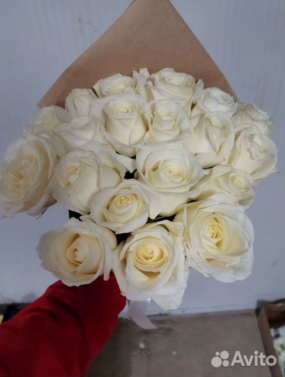 Розы с доставкой, букет роз 101