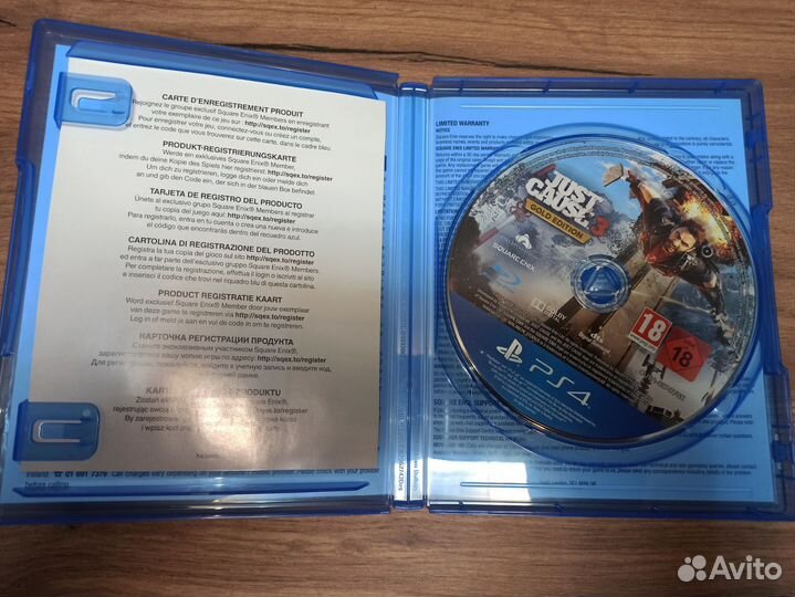Игра для PS4 Sony Just Cause 3. Gold Edition