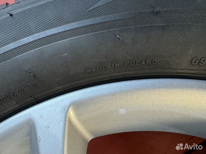 Оригинальные диски BMW на зимней резине 225/60/r18