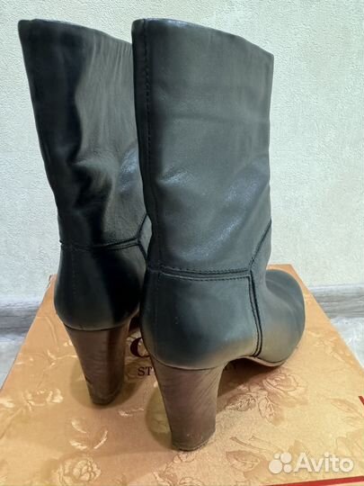 Полусапоги женские натуральная кожа Весна-Осень