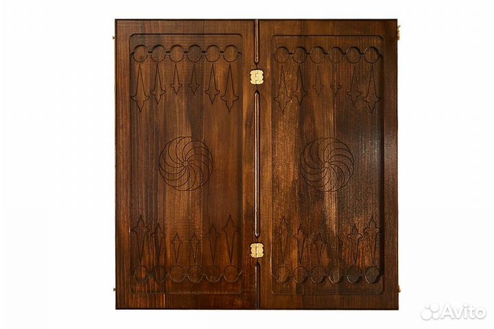 Нарды резные Армянское плетение 60 х 60 см бук Армения 62849