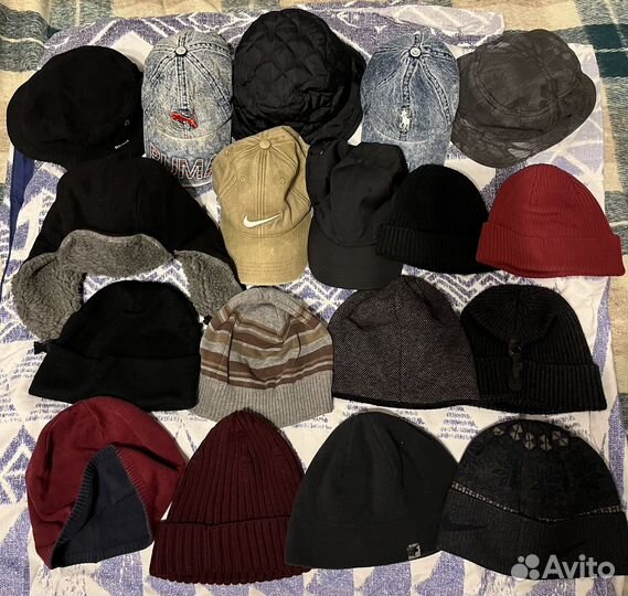 Мужской набор головных уборов