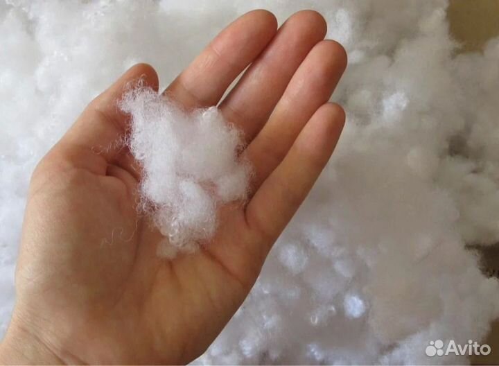 Синтепух (холлофайбер, синтешар, наполнитель)