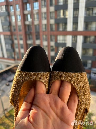 Туфли слингбэки chanel оригинал 39