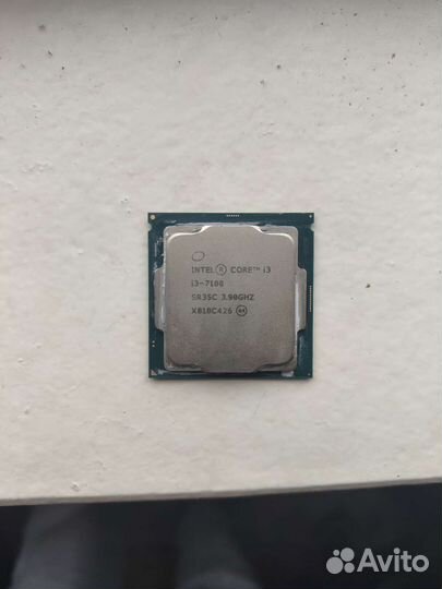 Процессор intel core i3 7100