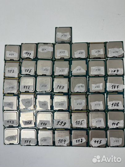 Процессоры intel / amd