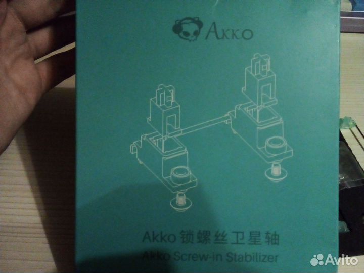 Akko pcb стабилтзаторы для клавиатуры