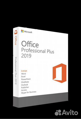 Ключи активации Microsoft office 19 pro plus