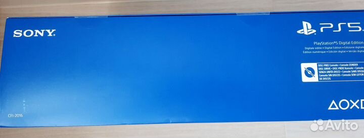 EU версия Sony PS5 slim DE (digital edition)