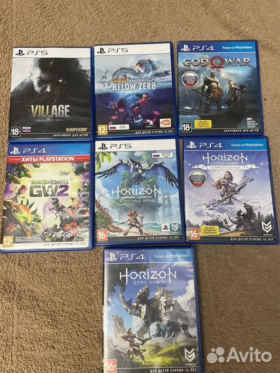 Игры PS5, PS4