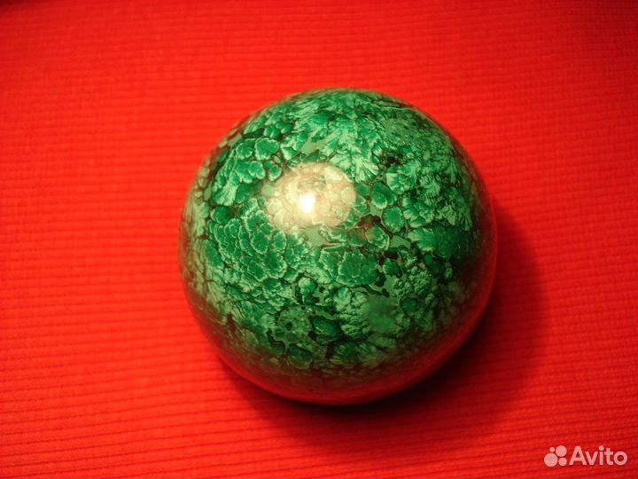 Шар Малахит Урал Хозяйка медной Горы Данила Мастер