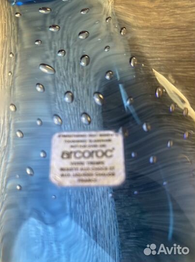 Ваза для фруктов цветное стекло