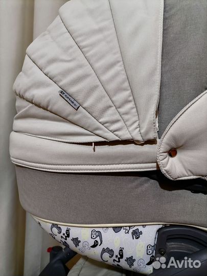 Коляска 2 в 1 Adamex Barletta/состояние отличное