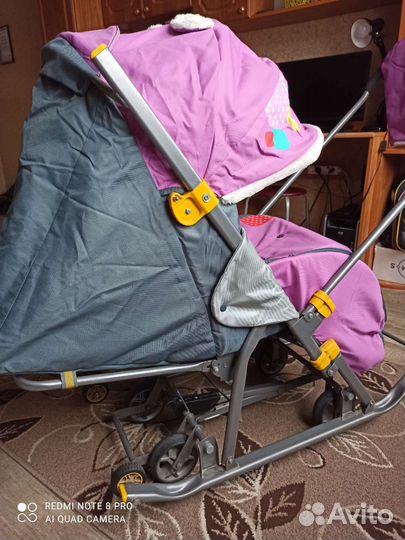 Санки коляска ника