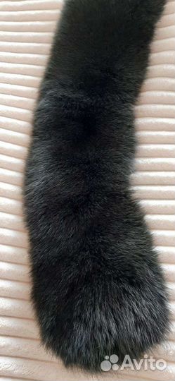 Меховой воротник из песца