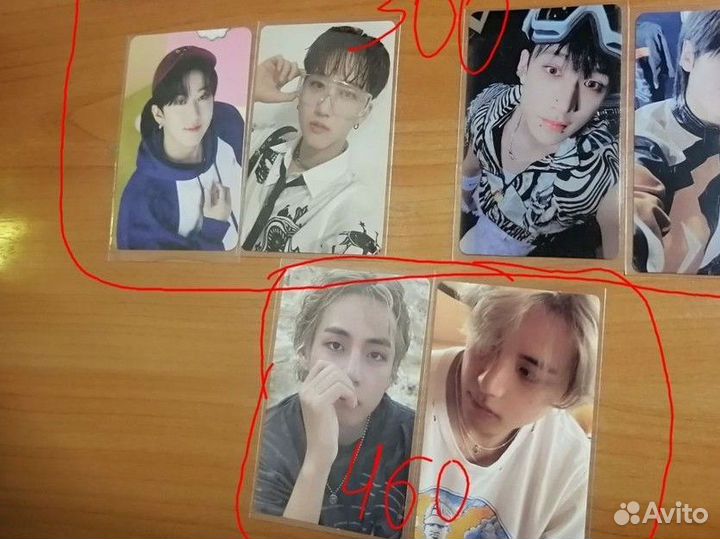 Карты stray kids,BTS