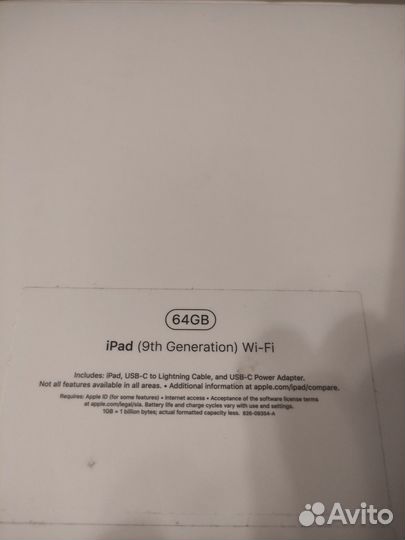 iPad 9 2021 64gb вместе с apple pencil