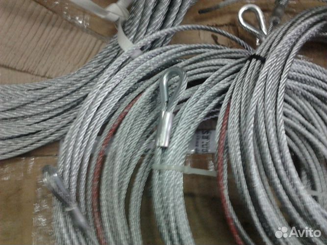 Стальной трос для лебедки 10 мм 25 метров