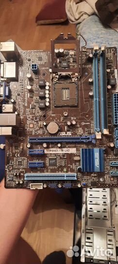 Intel core i5 2500 + мат.плата asus p8h61-m lx2