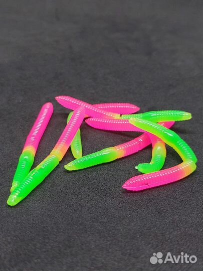 Форелевые силиконовые приманки. Libra 65 мм