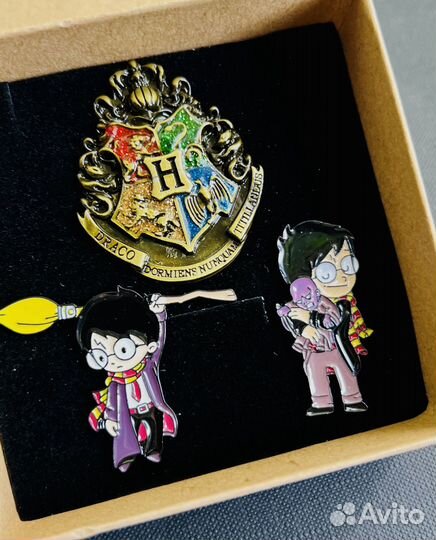 Гарри Поттер значки (пины) коллекционные