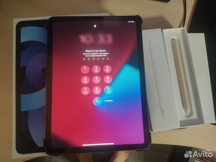 iPad air 4 64gb + стилус apple pencil 2 gen