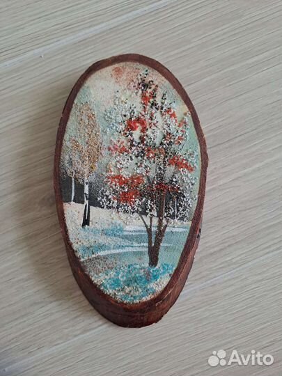 Настенное панно из поделочного камня