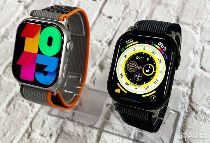 Apple Watch 9 (2 ремешка)