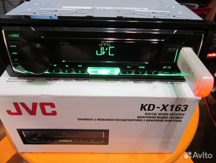 Автомагнитола JVC