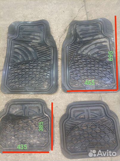 Автомобильные коврики резиновые
