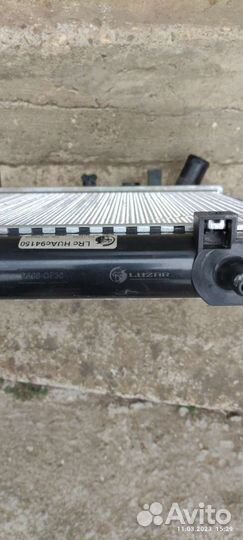 Радиатор охлаждения хендай акцент