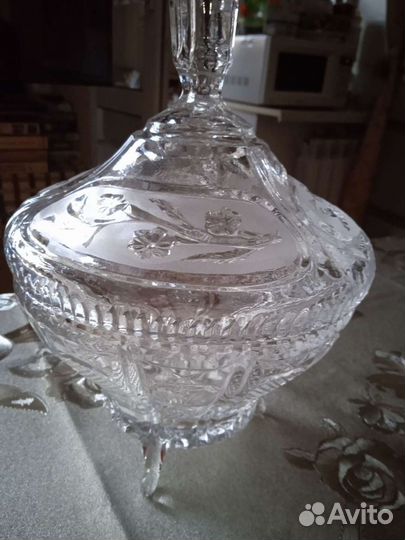 Ваза хрустальная СССР