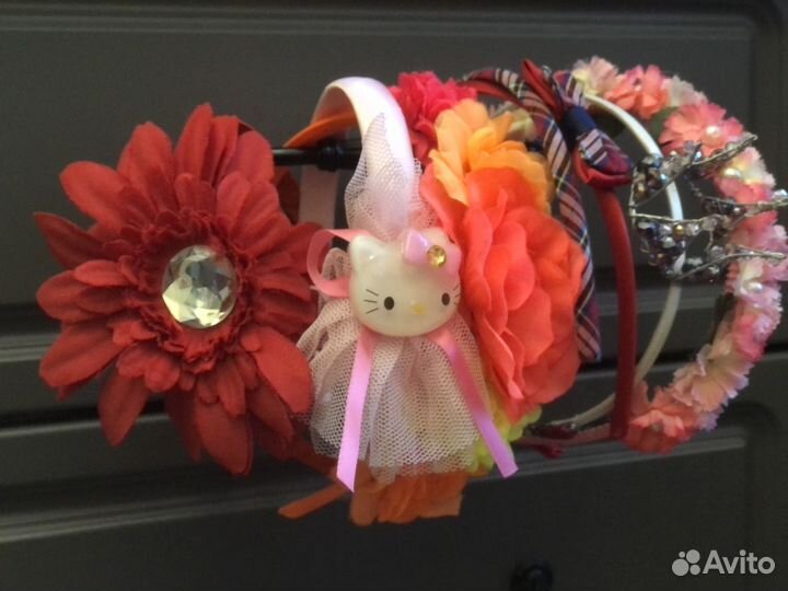 Заколки резиночки ободки повязки