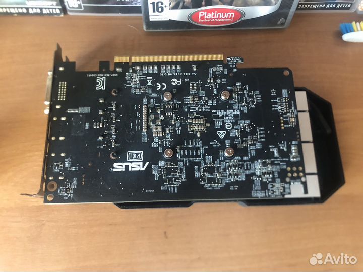 Видеокарта asus RX560
