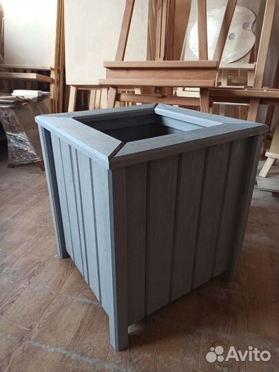 Кашпо для улицы, кашпо для туи, кашпо из дерева