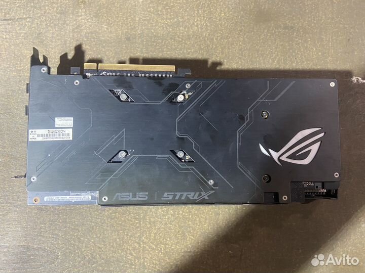 Видеокарта asus rog strix rx 580 8gb