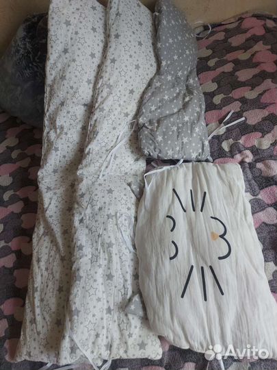 Бортики в кроватку