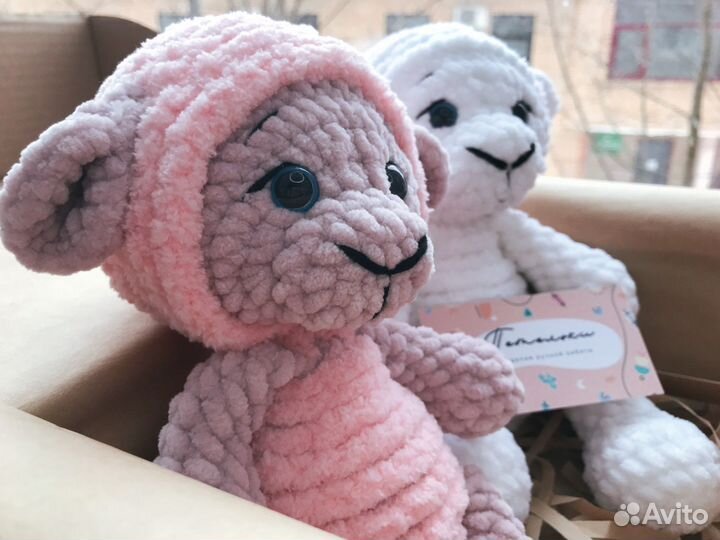 Вязаная овечка