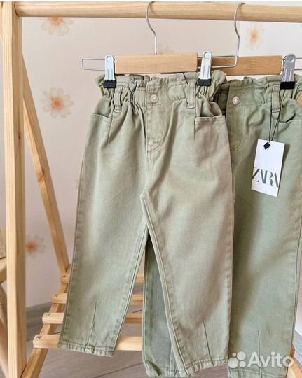 Штаны zara 110, 98